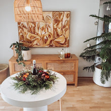 Fresh christmas wreath/centrepiece ~