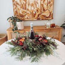 Fresh christmas wreath/centrepiece ~