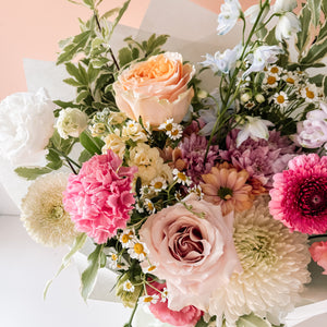 mothers day wrapped bouquet ~