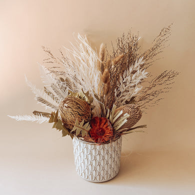 hannah ~ dried arrangement