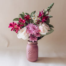 bloomjar in pink clay ~